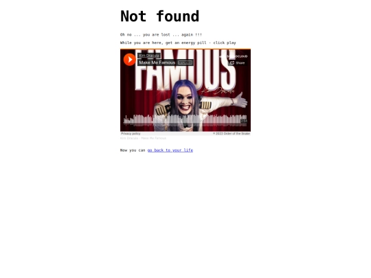 not_found screenshot