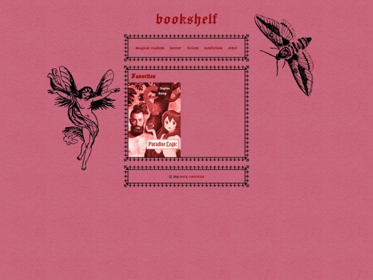 bookshelf/fiction screenshot