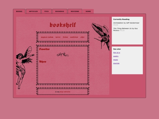 bookshelf screenshot
