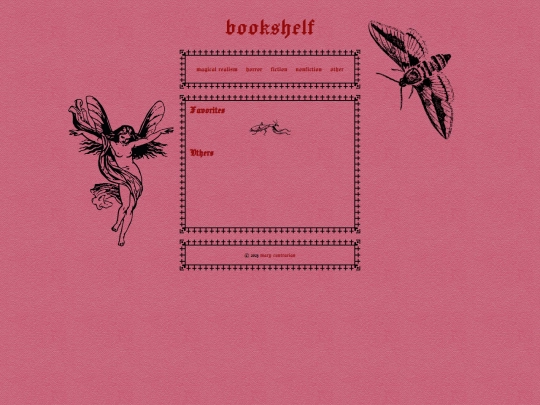 bookshelf/nonfiction screenshot