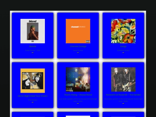 records screenshot