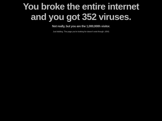 not_found screenshot