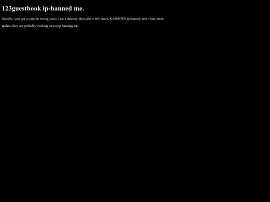 blogs/123Guestbook screenshot