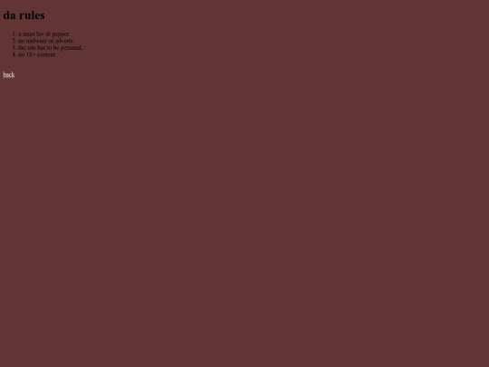 ddrpepper/rules screenshot