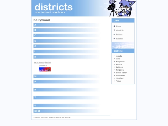 districts/hollywood screenshot