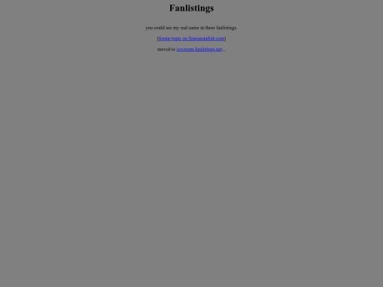 fanlists screenshot