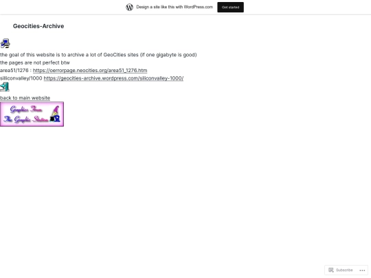 geocities_archive screenshot
