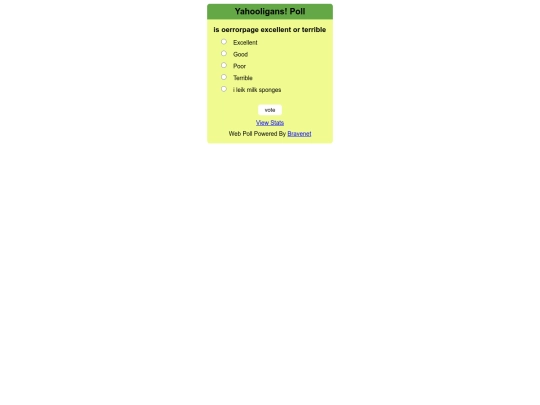 poll screenshot