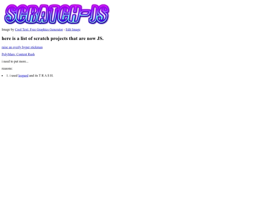 scratch-js/list screenshot