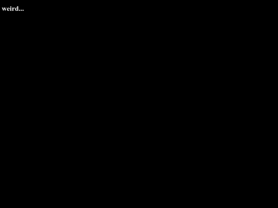 weird screenshot