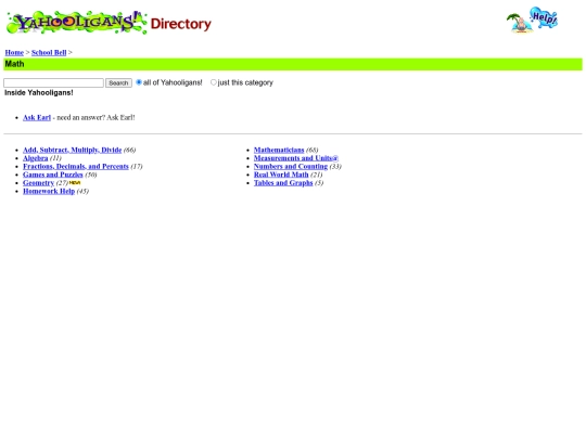 yahooligans/boring screenshot