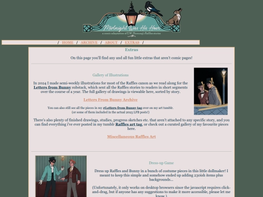 rarebit/extras screenshot
