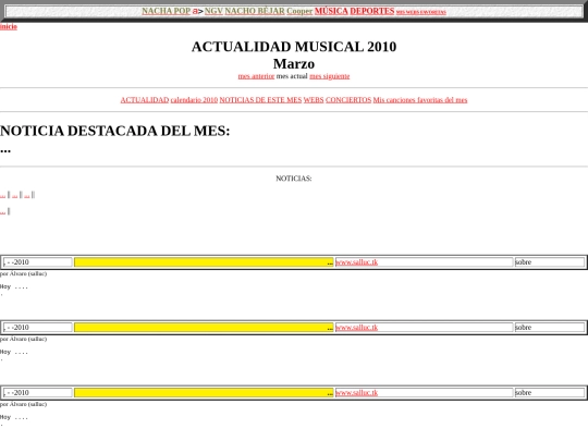 salluc/2010marzo screenshot