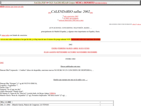 salluc/calendario2002 screenshot