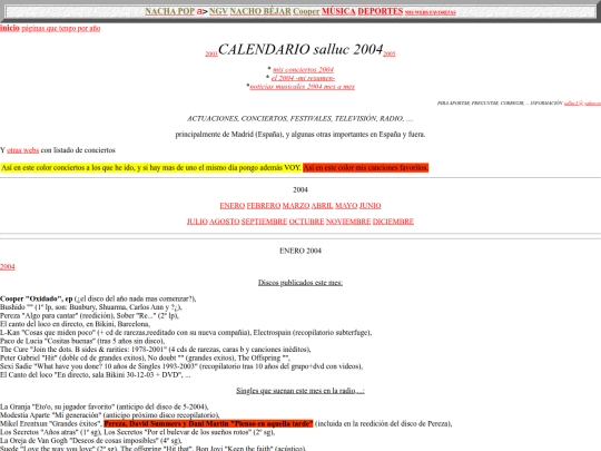 salluc/calendario2004 screenshot