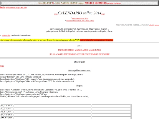 salluc/calendario2014 screenshot