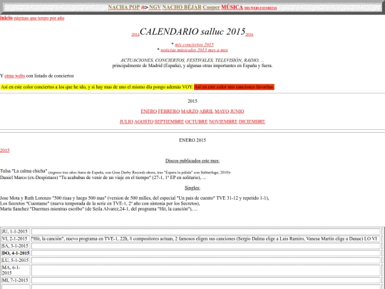 salluc/calendario2015 screenshot