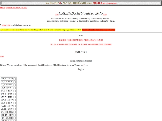 salluc/calendario2019 screenshot