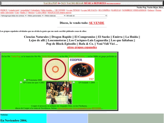 salluc/indexhasta31Dic2004 screenshot