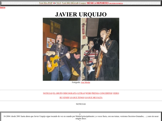 salluc/javierurquijo screenshot