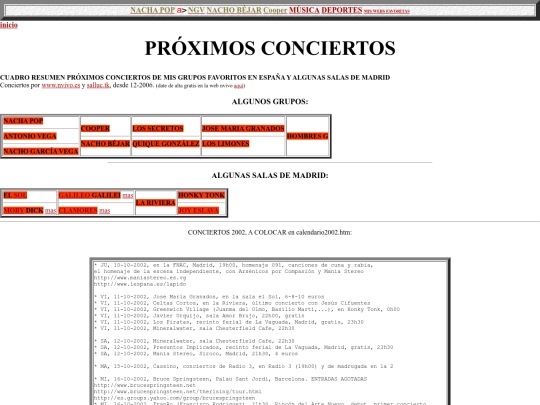 salluc/proximosconciertos screenshot