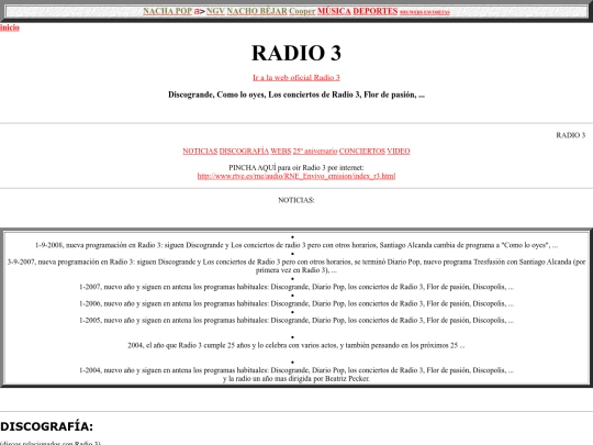 salluc/radio3 screenshot