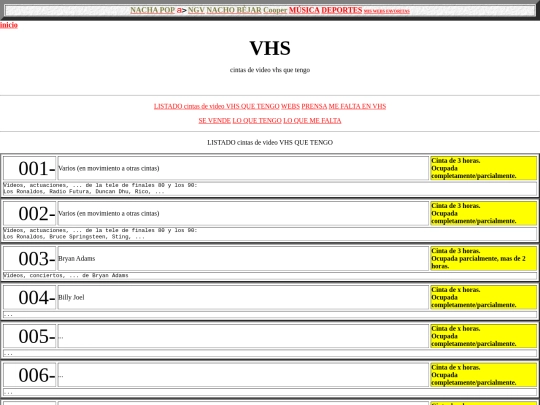 salluc/videosvhs screenshot