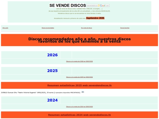 sevendediscos/discosrecomendados screenshot