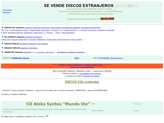 sevendediscos/sevendeextranjeros screenshot