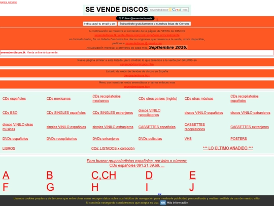 sevendediscos/sevendetxt screenshot