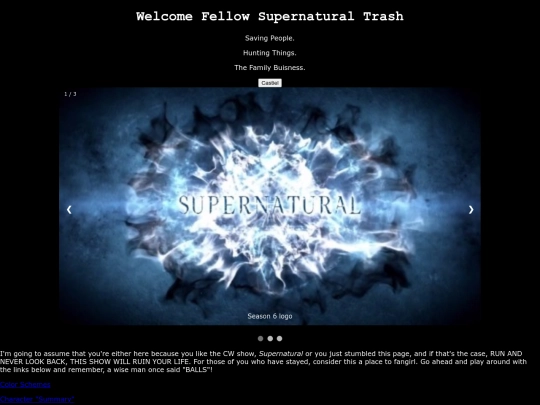 JavaScript_Final/Homepage screenshot
