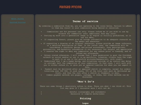 comm_pricing screenshot