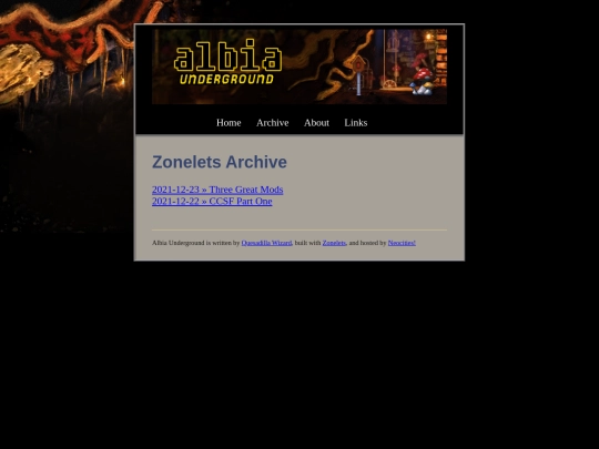archive screenshot