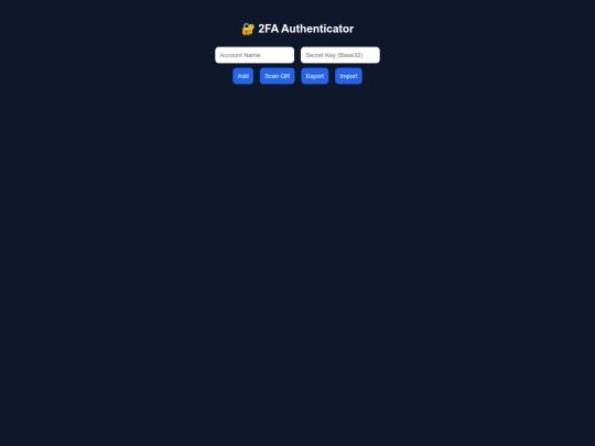 ibo/2fa_qrcode_camera screenshot