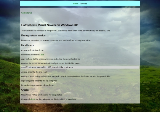 tutorials screenshot