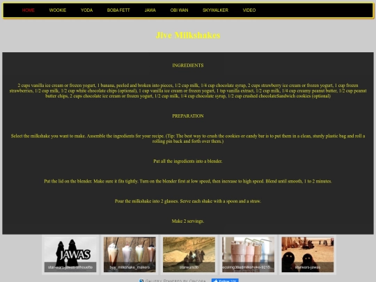 ProyectoFinal+/jawjivemilkshakes screenshot