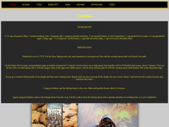 ProyectoFinal+/wookiecookies screenshot
