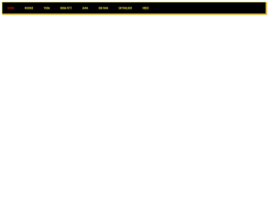 menu screenshot