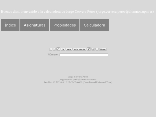 calculadora screenshot