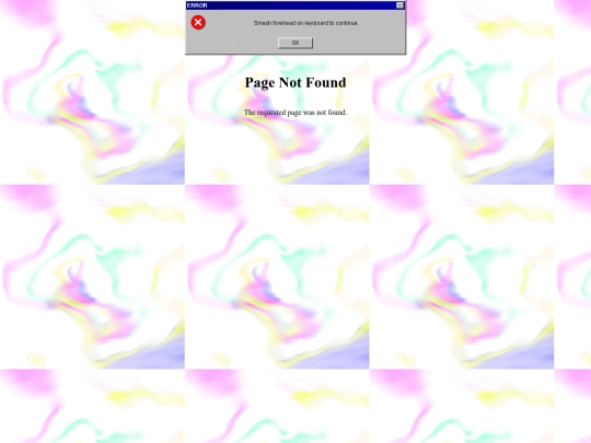 not_found screenshot
