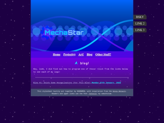 blog screenshot