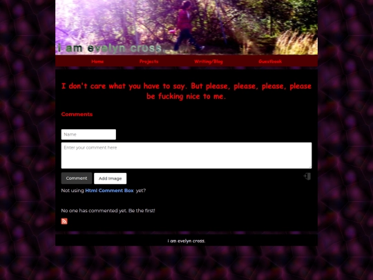 guestbook screenshot