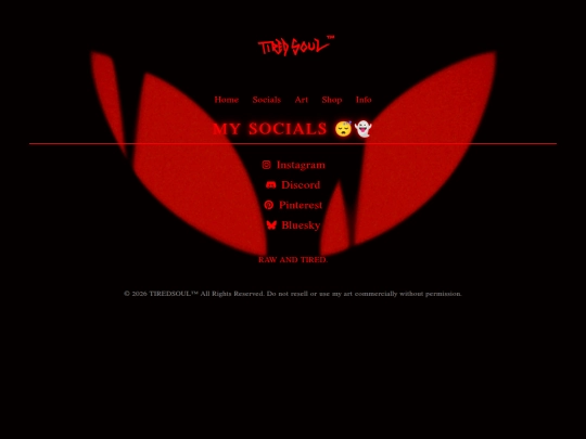 socials screenshot