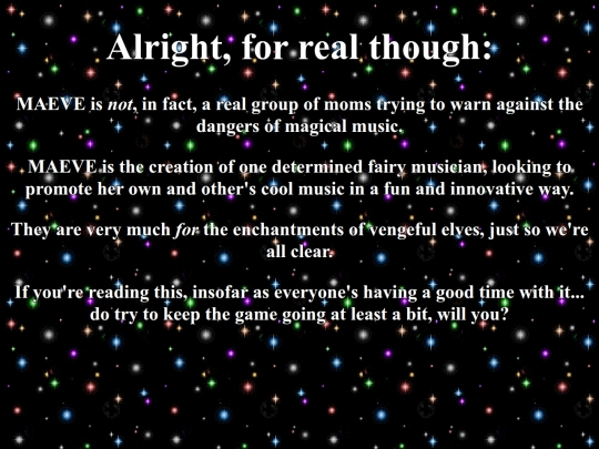 disclaimer screenshot