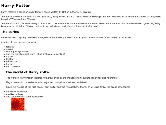 My website/myweb screenshot