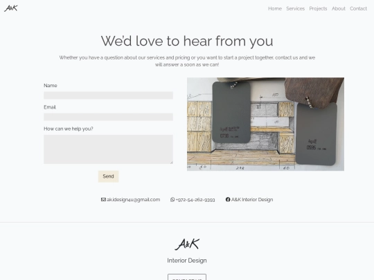 contact screenshot
