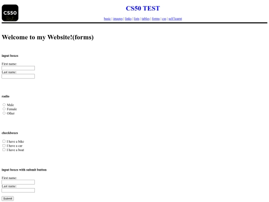 archives/forms screenshot