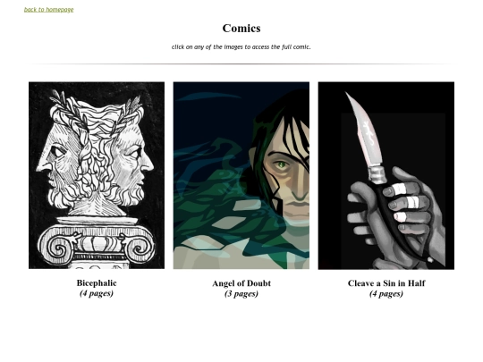 comics screenshot