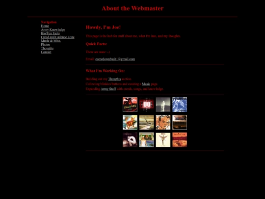 aboutme screenshot