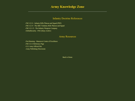 armyknowledge screenshot